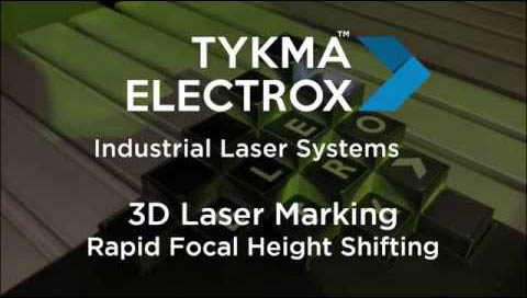 3D Laser Marking with Rapid Focus Shifting